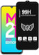 Samsung Galaxy M21 2021 Hochwertige Aluminium Große Bogen Vollbild Panzerglasfolie