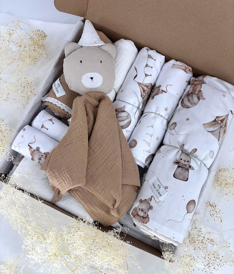 Velvet White Geschenkset für Babys