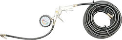 Tire Inflation Gun Analog Pressure Gauge 13m Hose