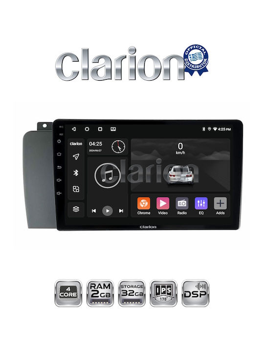 Clarion Ηχοσύστημα Αυτοκινήτου για Volvo XC 70 2004 > 2007 (Bluetooth/USB/WiFi/GPS/Apple-Carplay/Android-Auto)