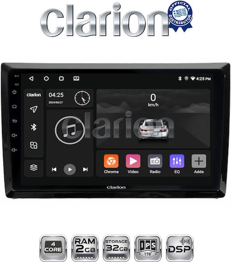 Clarion Ηχοσύστημα Αυτοκινήτου για Volkswagen Beetle 2013 > 2019 (Bluetooth/USB/WiFi/GPS/Apple-Carplay/Android-Auto)