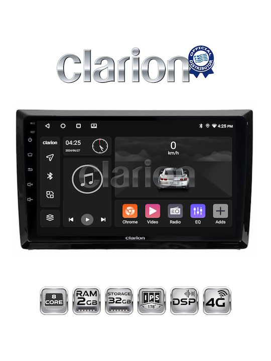 Clarion Автомобилна Аудио Система (Блутут/USB/WiFi/GPS/Apple-Carplay/Android-Auto)