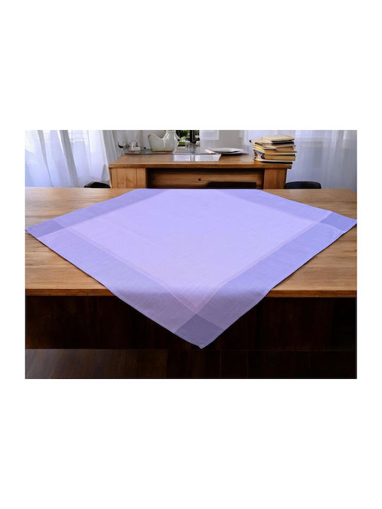 Linea Home Tablecloth Linen Lila 140x140cm