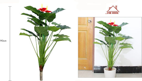 Τεχνητό Διακοσμητικό Φυτό Γλάστρα 90cm Forhome 06707679 Home