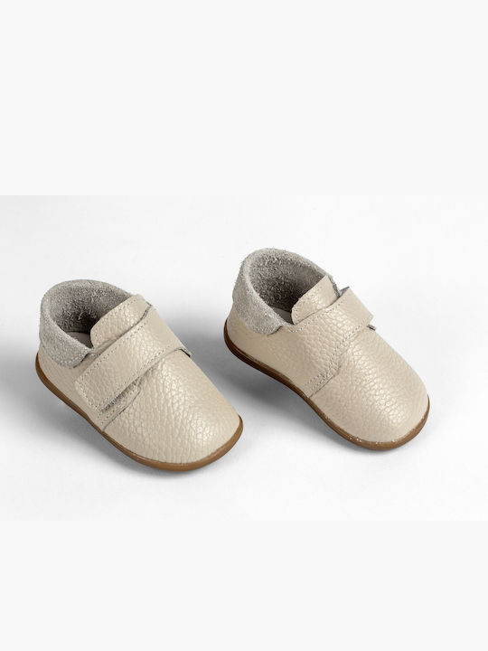 Ever Kid Christening Leather Moccasins Soft Sol...