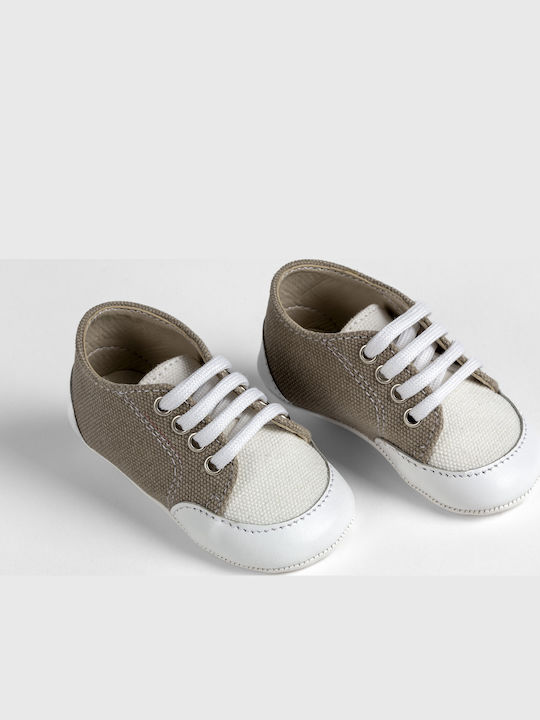 Ever Kid Βαπτιστικά Δερμάτινα Sneakers Αγκαλιάς...