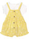 Mayoral Baby Bodysuit Short-Sleeved Yellow