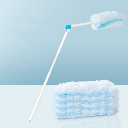 Aspirator Electric cu Pene Pliabil pentru Uz Casnic Stil De Unică Folosință Mâner Lung + 4 Lavete