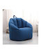 Elastische Abdeckung für Zweisitziges Sofa Royal Blue 76x68cm 1Stück