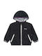 Kids' Casual Jacket Windproof with Hood Black