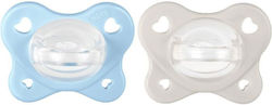 Chicco Physioforma Pacifiers Silicone Physio Dual Soft Sky Blue for 2-6 months 2pcs