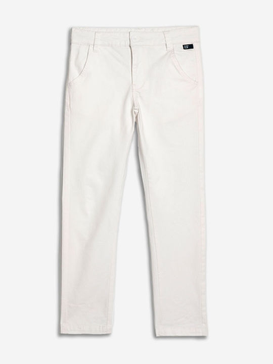 Kids' Denim Pants white
