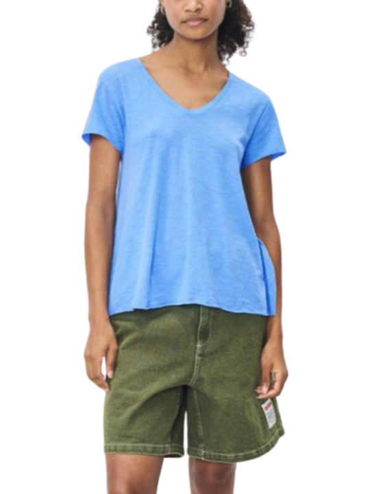 American Vintage Γυναικείο T-shirt Blue