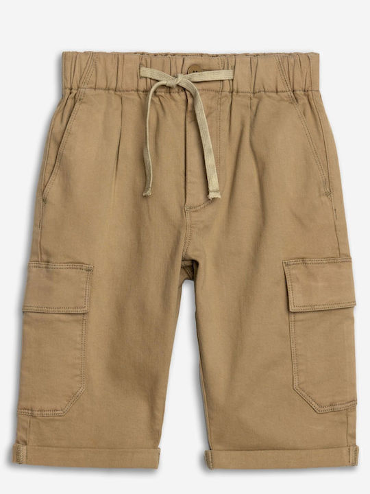 Kids' Shorts/Bermudas Fabric Brown