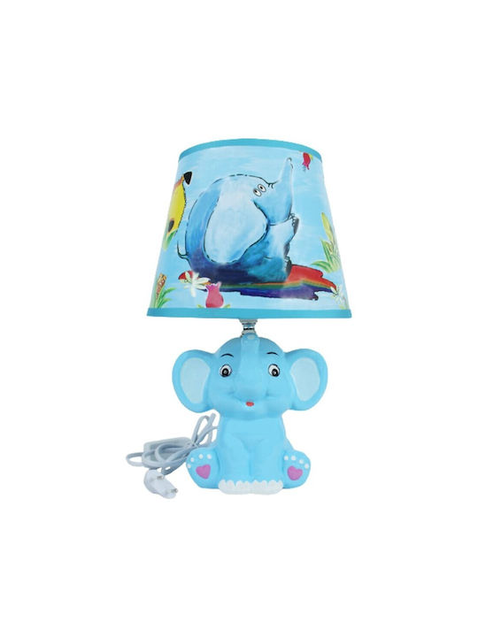 La Belle Maison Kids Decorative Lamp Blue 32x20cm
