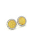 Drandakis Earrings made of Clay with Stones