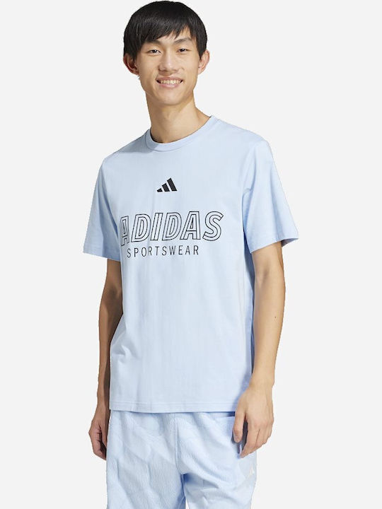 adidas Tiro Linear T-shirt Γαλάζιο