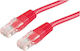 Standard U/UTP Kat.6 (Gigabit) Netzwerkkabel Ethernet 5m Rotes