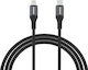 Dudao Braided USB-C to Lightning Cable 30W Μαύρο 1.2m 304004-181523