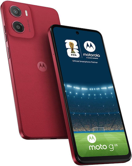 Motorola Moto G05 Dual SIM (4GB/64GB) Plum Red