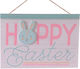 "Happy Easter" sign 30cm