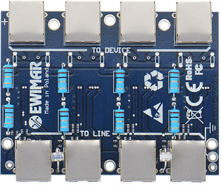 Pro Lan Modul Überspannungsschutz Poe Schutz Ewimar Ptf-54-pro/poe