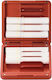 Aluminum Alloy Cigarette Case Iqos Series Capacity 10 Pieces Orange