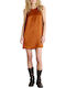 Mini Abendkleid Brown