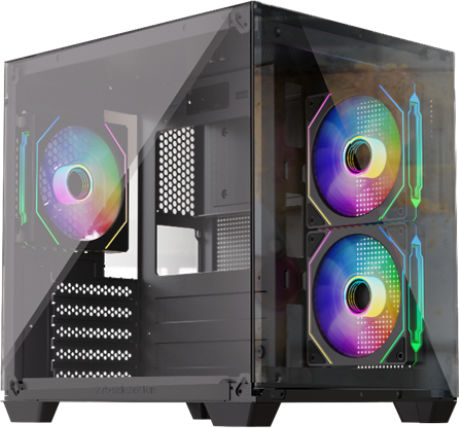 Vengeance Vengeance GhostOps-V2 Gaming Desktop PC (Ryzen 5-5500/32GB DDR4/512GB SSD/GeForce RTX 4060/No OS)