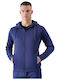 Functional Sweatshirt with Hood Blue
