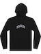 Sweatshirt mit Kapuze Schwarz