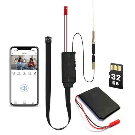 Cameră Ascunsă WiFi 1080p cu Slot pentru Card de Memorie și Senzor de Mișcare