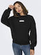 Damen Sweatshirt Black