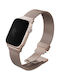 Uniq Λουράκι Ανοξείδωτο Ατσάλι Ροζ (Apple Watch 49/46/45/44mm, UNIQ)