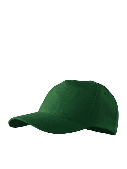 Malfini Cap 5p Jockey Зелен
