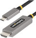 StarTech HDMI 2.1 Ultra High Speed 48Gbps 4K 120Hz HDR VRR Cable HDMI male - USB-C male 3m Μαύρο