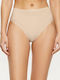 High-waisted Women's Slip Seamless Beige