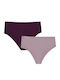 Feliz 42584-k001 Women's Brazil 2Pack Bordeaux-pink