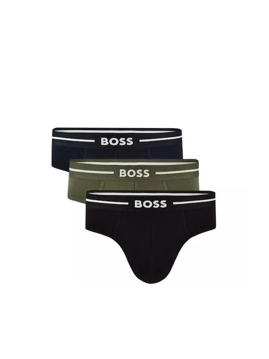 Boss Slipuri pentru bărbați Black, Olive, Blue ...