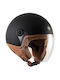 Tucano Urbano El' Jettin Negru mat Cască Moto Jet ECE 22.06 1080gr