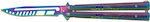 Martinez Albainox Butterfly Knife Educational Purple