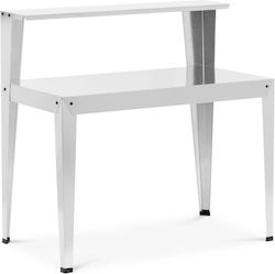 Garden Planting Table Shelf Steel 112 X 61 X 109 Cm