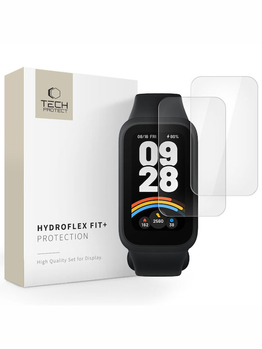 Tech-Protect Hydroflex Fit+ 2-pack Screen Protector για το Xiaomi Smart Band 9 Active 2τμχ