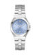 Guess Empress Women's Watch Chronograph with Silver Metal Bracelet