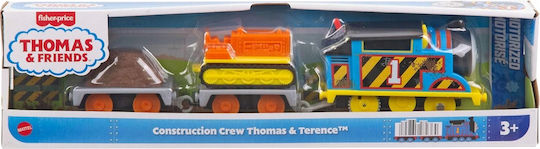 Fisher Price Thomas & Friends Price Thomas & Friends: Motorized - Construction Crew Thomas & Terence Σετ με Τρενάκι για 3+ Ετών