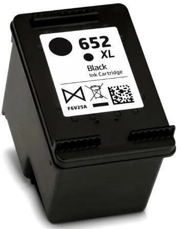 Atlas Συμβατό Μελάνι Εκτυπωτή InkJet HP HP 652XL Μαύρο 1τμχ