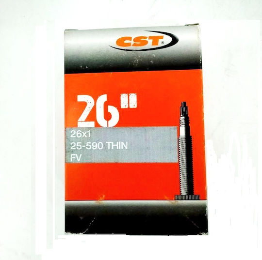 CST Bicycle Inner Tube 26x1 FV Thin IB00120100