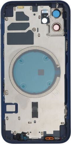 Apple Iphone 12 Middle Frame Back Cover Blue