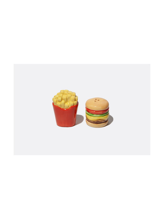DOIY Salt and Pepper Set Ceramic 2pcs