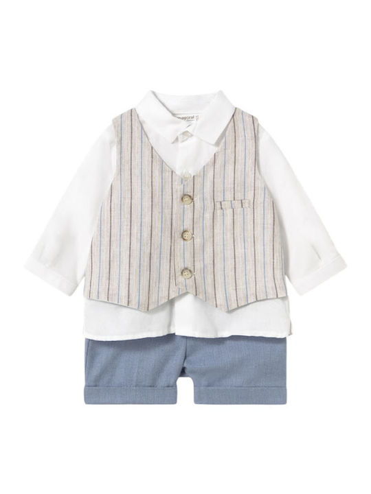 Set pentru copii cu pantaloni Vară 3buc Multicolor